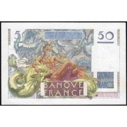 F 20-17 - 01/02/1951 - 50 francs - Le Verrier - Série L.174 - Etat : SPL