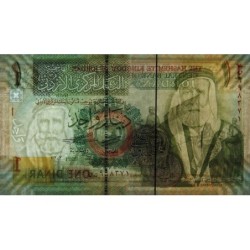 Jordanie - Pick 34j - 1 dinar - Série ‭ں ر - 2021 - Etat : NEUF