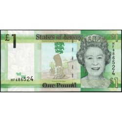 Jersey - Pick 32b - 1 pound - Série HF - 2018 - Etat : NEUF