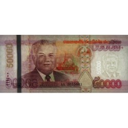 Laos - Pick 41D - 50'000 kip - Série AA - 2020 - Etat : SPL+