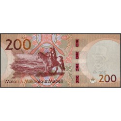 Lesotho - Pick 31 - 200 maloti - Série AA - 2023 - Commémoratif - Etat : NEUF