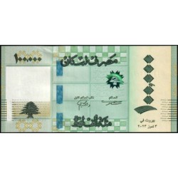 Liban - Pick 105a - 100'000 livres - Série E46 - 03/07/2023 - Etat : NEUF