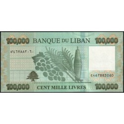 Liban - Pick 105a - 100'000 livres - Série E46 - 03/07/2023 - Etat : NEUF