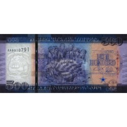 Libéria - Pick 42a - 500 dollars - Série AA - 2022 - Etat : NEUF