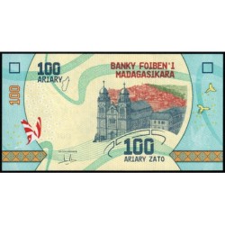 Madagascar - Pick 97b - 100 ariary - Série J - 2021 - Etat : NEUF