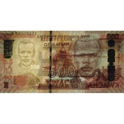 Malawi - Pick 66b - 500 kwacha - Série BP - 01/01/2017 - Etat : NEUF