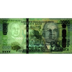 Malawi - Pick 67g - 1'000 kwacha - Série DC - 01/01/2024 - Etat : NEUF