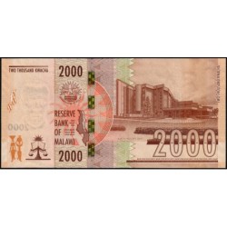 Malawi - Pick 70a - 2'000 kwacha - Série CW - 01/10/2021 - Etat : NEUF