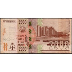Malawi - Pick 70b - 2'000 kwacha - Série DA - 01/01/2022 - Etat : NEUF