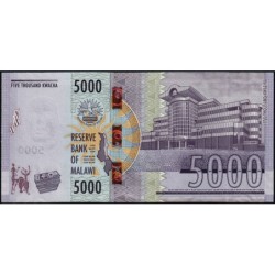 Malawi - Pick 71b - 5'000 kwacha - Série AR - 01/01/2022 - Etat : NEUF