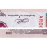 Mongolie - Pick 73a - 100 tugrik - Série AR - 2020 - Etat : NEUF