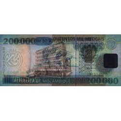 Mozambique - Pick 141a - 200'000 meticais - Série GB - 16/06/2003 - Etat : NEUF