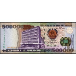 Mozambique - Pick 142a - 500'000 meticais - Série HA - 16/06/2003 - Etat : NEUF