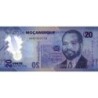 Mozambique - Pick 155a - 20 meticais - Série AA - 16/06/2024 - Polymère - Etat : NEUF
