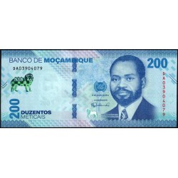 Mozambique - Pick 158a - 200 meticais - Série DA - 16/06/2024 - Etat : NEUF