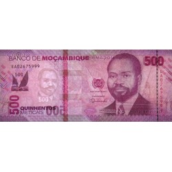 Mozambique - Pick 159a - 500 meticais - Série EA - 16/06/2024 - Etat : NEUF