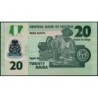 Nigéria - Pick 34s_1 - 20 naira - Série JW - 2024 - Polymère - Etat : NEUF
