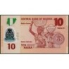 Nigéria - Pick 39n - 10 naira - Série HC - 2024 - Polymère - Etat : NEUF