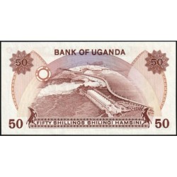Ouganda - Pick 20 - 50 shillings - Série C/10 - 1985 - Etat : NEUF