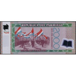 Paraguay - Pick 228e - 2'000 guaranies - Série E - 2023 - Polymère - Etat : NEUF