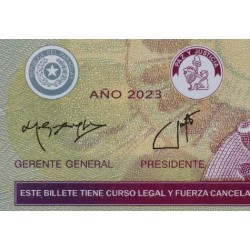 Paraguay - Pick 228e - 2'000 guaranies - Série E - 2023 - Polymère - Etat : NEUF