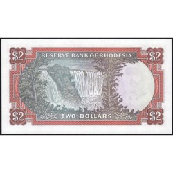 Rhodésie - Pick 31i - 2 dollars - Série K/95 - 20/01/1975 - Etat : pr.NEUF