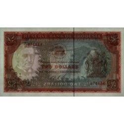 Rhodésie - Pick 31i - 2 dollars - Série K/95 - 20/01/1975 - Etat : pr.NEUF
