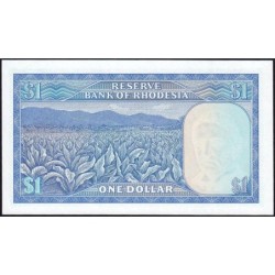 Rhodésie - Pick 34c - 1 dollar - Série L/104 - 18/04/1978 - Etat : NEUF