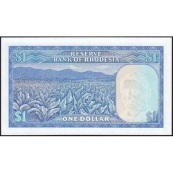 Rhodésie - Pick 34c - 1 dollar - Série L/104 - 18/04/1978 - Etat : NEUF