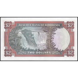 Rhodésie - Pick 35c - 2 dollars - Série K/143 - 20/01/1975 - Etat : NEUF