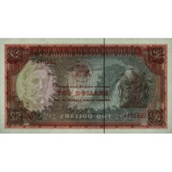 Rhodésie - Pick 35c - 2 dollars - Série K/143 - 20/01/1975 - Etat : NEUF