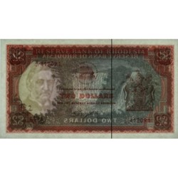 Rhodésie - Pick 35c - 2 dollars - Série K/147 - 20/01/1975 - Etat : NEUF