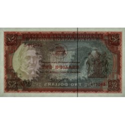 Rhodésie - Pick 35c - 2 dollars - Série K/147 - 20/01/1975 - Etat : NEUF