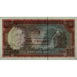 Rhodésie - Pick 35c - 2 dollars - Série K/147 - 20/01/1975 - Etat : NEUF