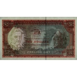 Rhodésie - Pick 35c - 2 dollars - Série K/147 - 20/01/1975 - Etat : NEUF