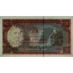 Rhodésie - Pick 35c - 2 dollars - Série K/147 - 20/01/1975 - Etat : NEUF
