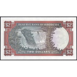 Rhodésie - Pick 35c - 2 dollars - Série K/147 - 20/01/1975 - Etat : NEUF