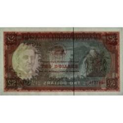 Rhodésie - Pick 35c - 2 dollars - Série K/147 - 20/01/1975 - Etat : NEUF