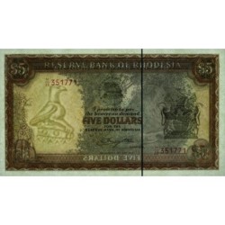 Rhodésie - Pick 40 - 5 dollars - Série M/23 - 15/05/1979 - Etat : SPL