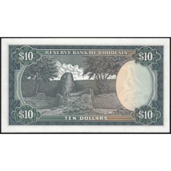 Rhodésie - Pick 41 - 10 dollars - Série J/46 - 02/01/1979 - Etat : NEUF