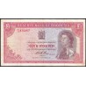 Rhodésie - Pick 28c - 1 pound - Série K/23 - 01/09/1967 - Etat : TB-