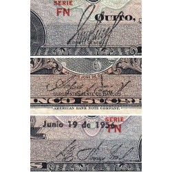 Equateur - Pick 100a_1 - 5 sucres - Série FN - 19/06/1956 - Etat : TB