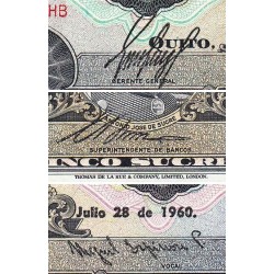 Equateur - Pick 113a_10 - 5 sucres - Série HB - 28/07/1960 - Etat : SPL