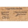 Italie - Pick 10_1 - 1 lira - Série 112 - 25/12/1891 - Etat : TB-