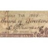 Chine - Yang Chow Ho Dah Bank - Pick S non réf. - 1 dollar - 07/06/1909 - Etat : B-