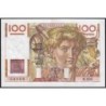 F 28-29 - 06/09/1951 - 100 francs - Jeune Paysan - Série N.395 - Etat : SPL
