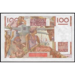 F 28-29 - 06/09/1951 - 100 francs - Jeune Paysan - Série N.395 - Etat : SPL