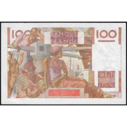 F 28-29 - 06/09/1951 - 100 francs - Jeune Paysan - Série N.395 - Etat : SPL