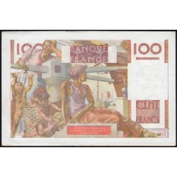 F 28-29 - 06/09/1951 - 100 francs - Jeune Paysan - Série O.395 - Etat : SUP