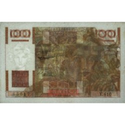 F 28-30 - 02/11/1951 - 100 francs - Jeune Paysan - Série Y.410 - Etat : SUP